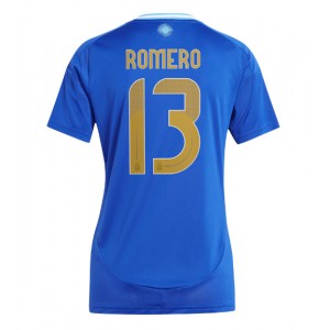 Fotbalové Dres Argentina Cristian Romero #13 Dámské Venkovní Oblečení Copa America 2024 Krátký Rukáv